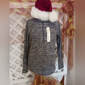 St. John's Bay pullover long-sleeved fleece shirt. Sz Sm women's. NWOT